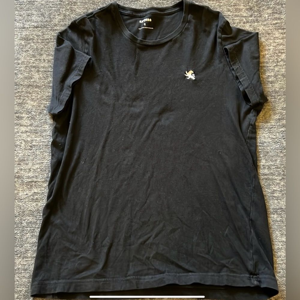 Express: Mens black t shirt